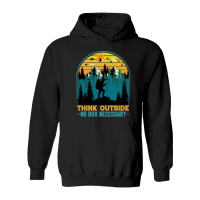 Product Think Outside No Box Necessary Hiking Hoodie