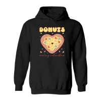 Product Retro Valentine Donut Sublimation Hoodie