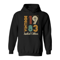 Product Vintage 1983 Limited Edition Birthday Hoodie