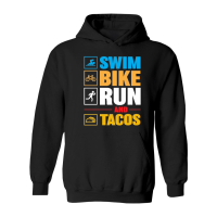 Product Swim Bike Run & Tacos Hoodie