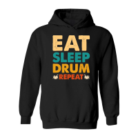 Product Eat Sleep Drum Repeat Hoodie