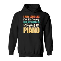 Product My Brain Is Playing PIANO Hoodie