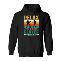 Product Relax the Guitar Player Is Here Music Hoodie