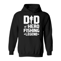 Product Dad Hero Fishing Legend Hoodie
