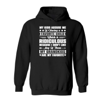 Product My Grandkids Are My Favorite Child Grandpa Grandma Hoodie