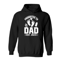 Product Promoted to Dad Est 2023 Hoodie