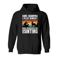 Product Some Grandpas Play Bingo Real Grandpas Go Hunting Hoodie