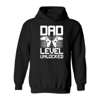 Product Dad Level Unlocked Gamer Dad Hoodie