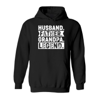 Product Husband Father Grandpa Legend Hoodie