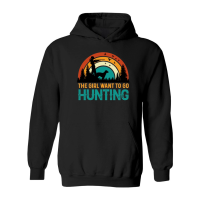 Product The Girl Want to Go Hunting Hoodie