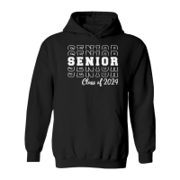 Product Senior class of 2024 bw Hoodie