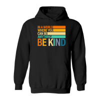 Product Be Kind Inspirational Positive Vibes Kindness Positive Quote Hoodie
