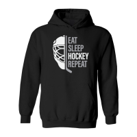 Product Eat Sleep Hockey Repeat Ice Hockey Hoodie