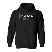 Product Mama Est 2024 Promoted to Mommy Hoodie