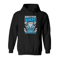 Product I'm a grumpy old Nurse my level of sarcasm depends on your level of stupidity Hoodie