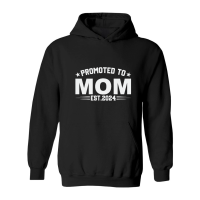 Product Promoted to mom est.2024 Hoodie