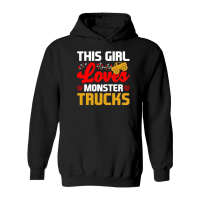 Product This Girl Loves Monster Trucks Hoodie