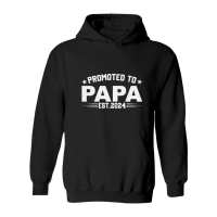 Product Promoted to papa est.2024 Hoodie