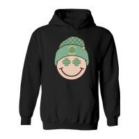Product Retro St Patrick's Day happy go lucky Hoodie
