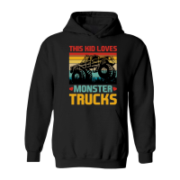 Product This Kid Loves Monster Trucks Hoodie