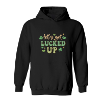 Product Retro St Patrick's Day Lets get Lucke Uup Hoodie