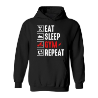 Product Eat Sleep Gym Repeat Hoodie