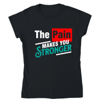 Product The Pain Makes You Stronger 01 Classic Womens Crewneck T-shirt
