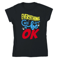 Product Everything will be ok 01 Classic Womens Crewneck T-shirt