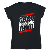 Product Good things take time 01 Classic Womens Crewneck T-shirt
