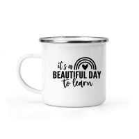 Product It's a Beautiful Day to Learn 01 Camping Mug