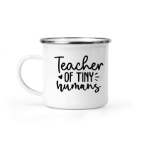 Product Teacher of Tiny Humans 01 Camping Mug