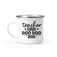 Product Teacher Shark Doo Doo Doo 01 Camping Mug