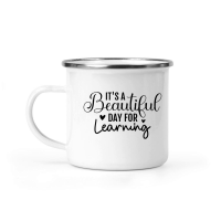 Product It's a Beautiful Day for Learning 01 Camping Mug