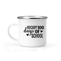Product Rockin' 100 Days of School 01 Camping Mug