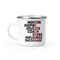 Product Mentor Inspire Educate Coach Share Influence Encourage 01 Camping Mug
