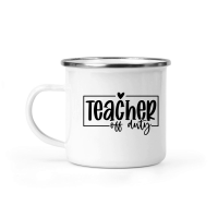 Product Teacher off Duty 01 Camping Mug