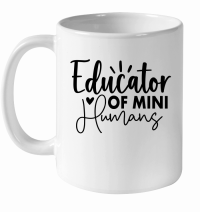 Product Educator of Mini Humans 01 White Ceramic Mug