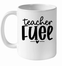 Product Teacher Fuel 01 White Ceramic Mug