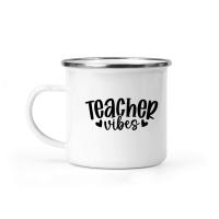 Product Teacher Vibes 01 Camping Mug
