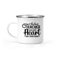 Product The best teacher teach from heart not from book 01 Camping Mug