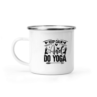 Product Keep Calm And Do Yoga 01 Camping Mug