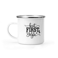 Product But First Yoga 01 Camping Mug