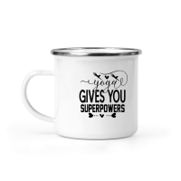 Product Yoga Gives You Superpowers 01 Camping Mug