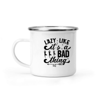 Product Lazy Like Its A Bad Thing 01 Camping Mug