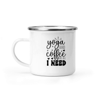 Product Yoga And Coffee Are All I Need 01 Camping Mug