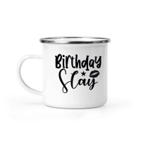 Product Birthday Slay SVG Cut File 01 Camping Mug