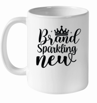 Product Brand Sparkling New SVG Design 01 White Ceramic Mug