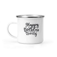 Product Happy Birthday Lovely SVG Design 01 Camping Mug