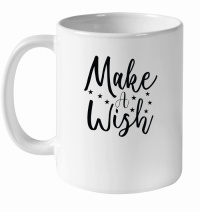 Product Make A Wish SVG Design 01 White Ceramic Mug