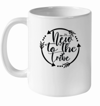 Product New To The Tribe SVG Design 01 White Ceramic Mug